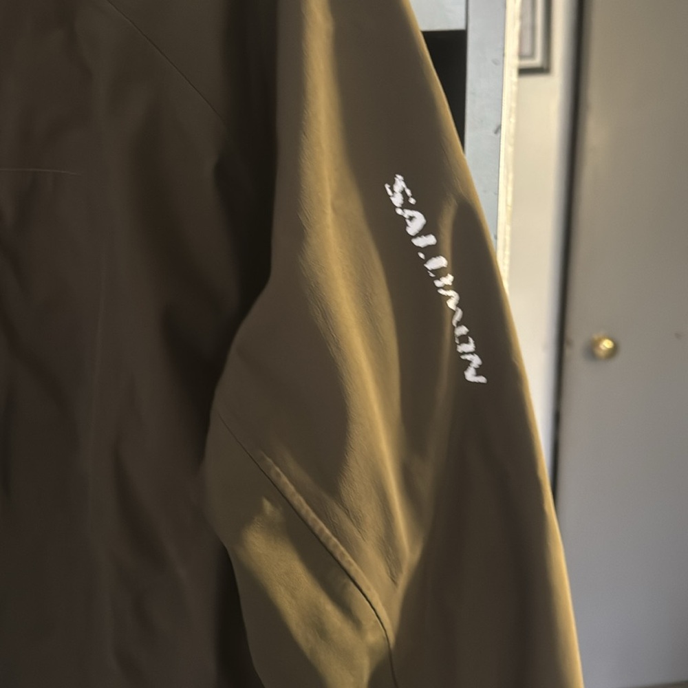 Salomon Men's Olive Jacket - Picture 2 of 5